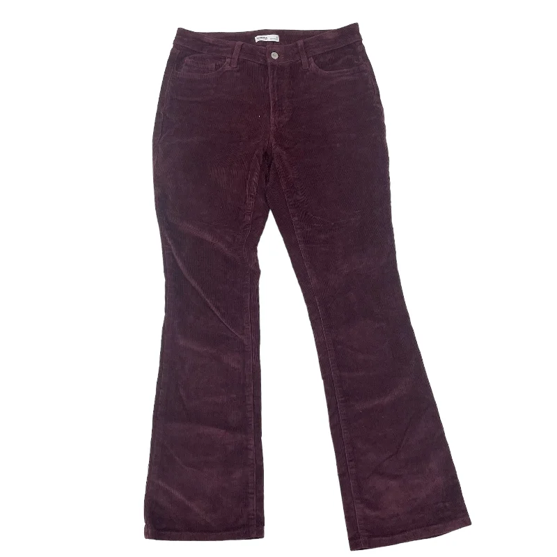 Vintage denim pants for timeless rugged style -PURPLE SONOMA PANTS CORDUROY, Size 10