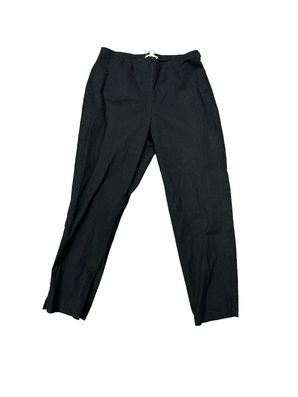 Lightweight travel pants with wrinkle-free fabric -Pants Cropped By Eileen Fisher  Size: 6