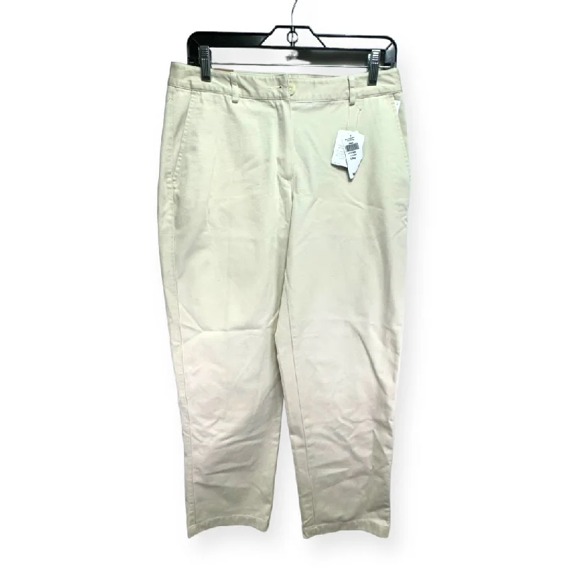 Eco-friendly hemp pants for sustainable clothing choices -Beige Pants Chinos & Khakis L.l. Bean, Size 6