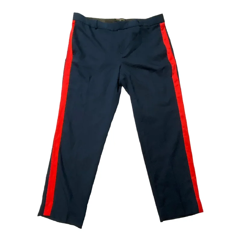 Rugged work pants for construction job durability -Multi-colored Pants Cropped Banana Republic, Size 12