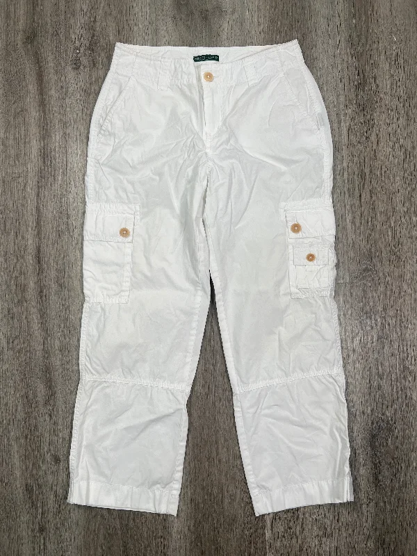 Lightweight travel pants for long flight comfort -Pants Cargo & Utility By Lauren By Ralph Lauren  Size: Xs