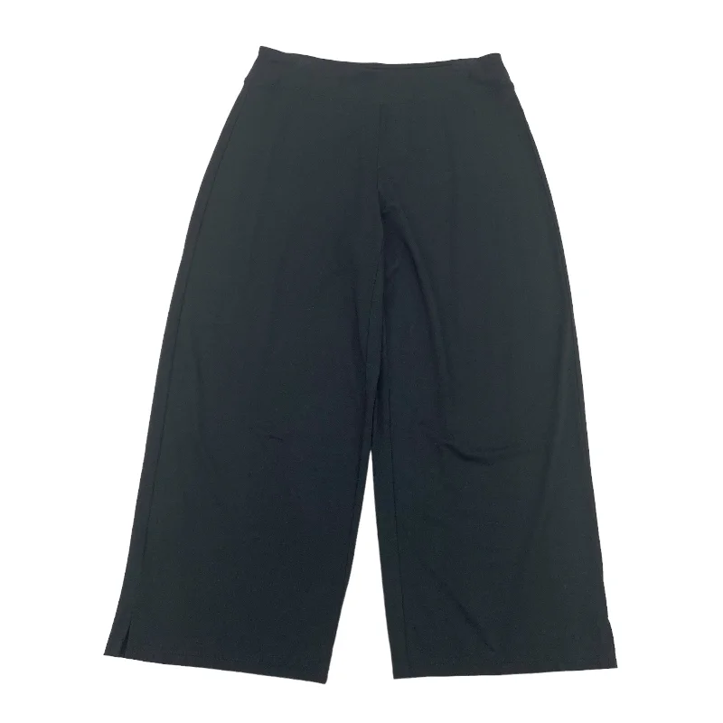 Reinforced knee pants for tough outdoor tasks -BLACK J. JILL PANTS CROPPED, Size PETITE   XS