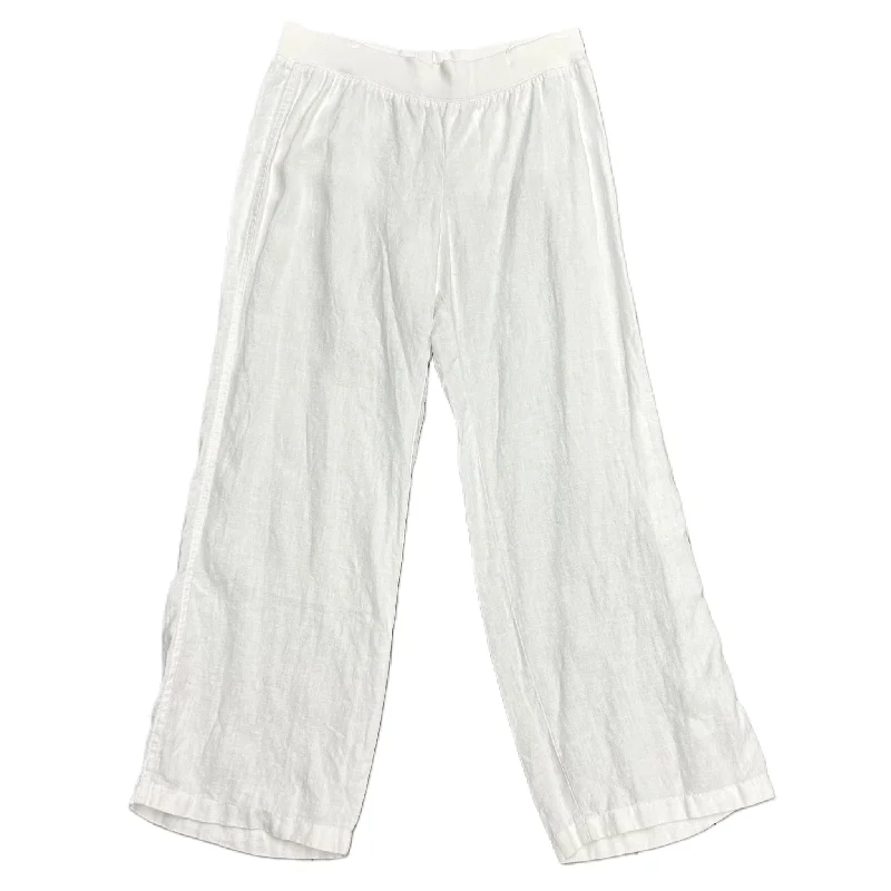 Reinforced cargo pants for heavy-duty field work -White Pants Cropped By Lilly Pulitzer, Size: Xl