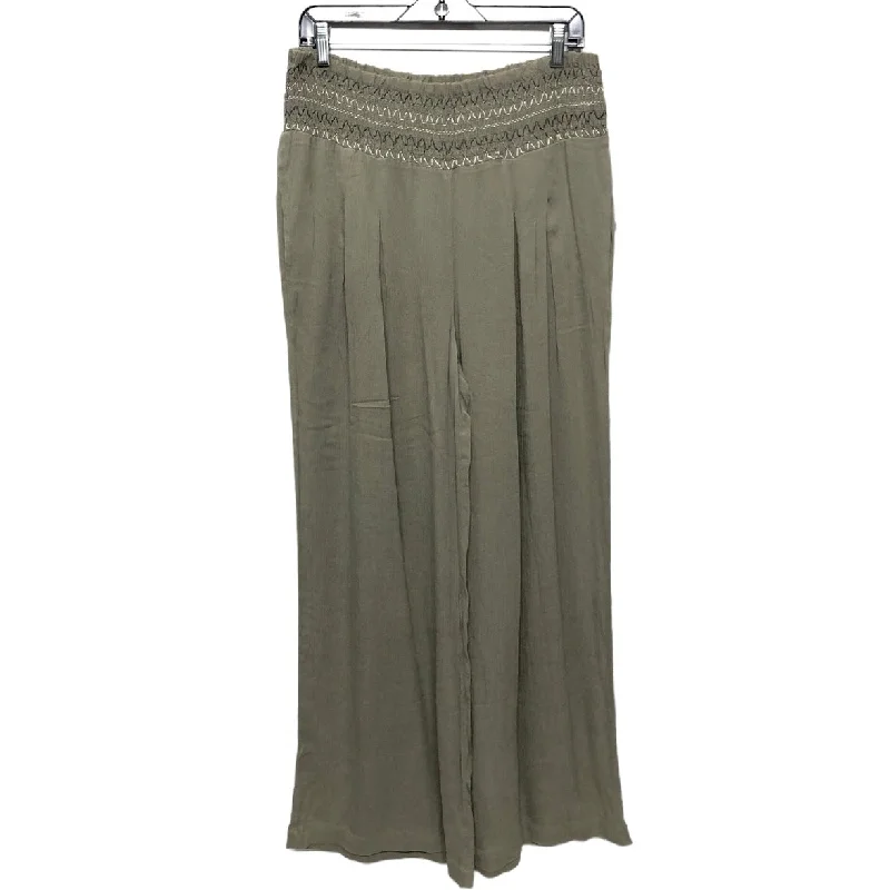 Tailored khaki pants for smart casual attire -Pants Wide Leg By Haute Hippie  Size: S