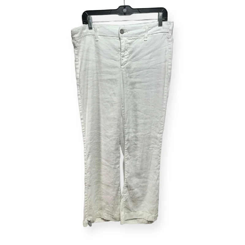 Insulated snow pants for winter outdoor fun -Linen White Pants Linen Not Your Daughters Jeans, Size 12