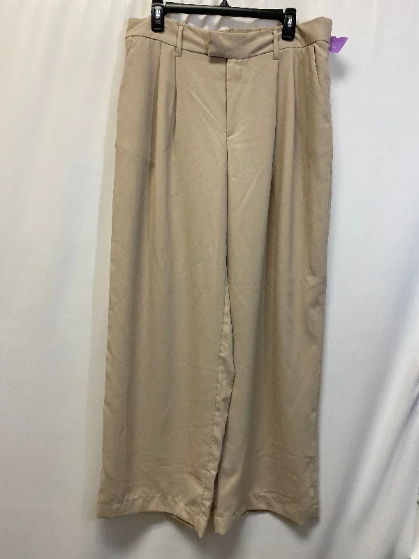 Retro bell-bottom pants for 70s-inspired fashion -Pants Wide Leg By A New Day  Size: 14