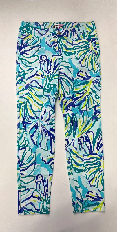 Classic straight-leg pants for versatile daily wear -Pants Ankle By Lilly Pulitzer NWT Size: 4