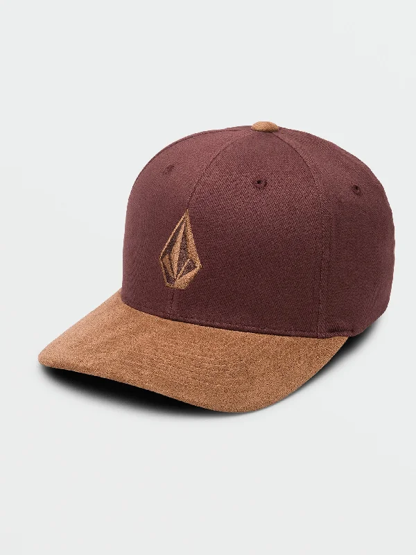 Full Stone Heather Flexfit® Hat - Mahogany