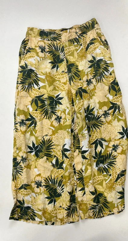 Durable denim pants for long-lasting everyday use -Floral Pants Lounge Tahari, Size S