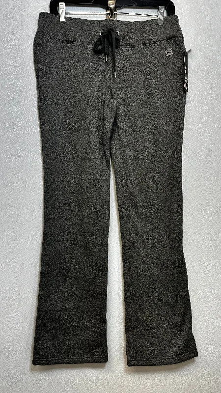 Vintage corduroy pants for retro style vibes -Grey Pants Lounge Fila, Size S