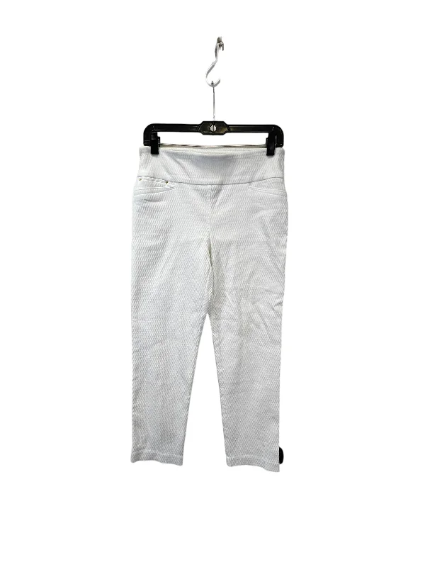 Durable canvas pants for heavy-duty work use -White Pants Other Attyre, Size 12petite