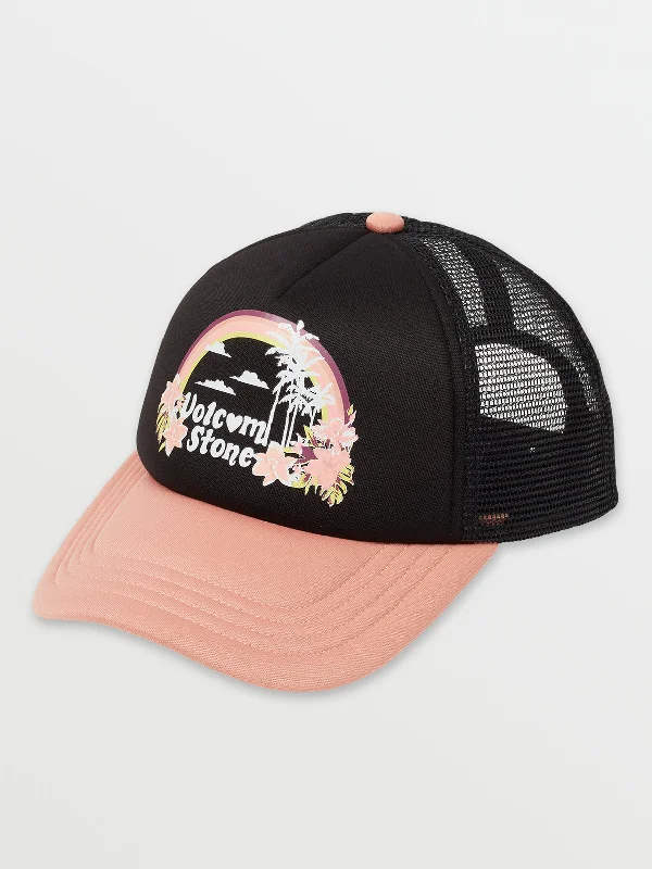 Girls Hey Slims Hat - Black Combo