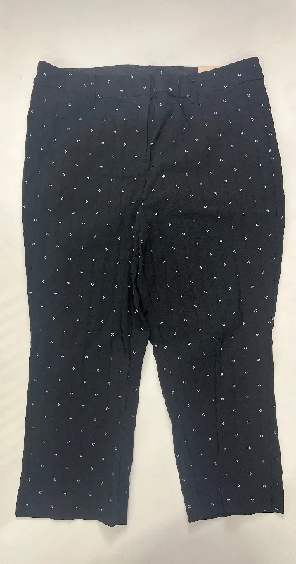 Weather-resistant pants for unpredictable climate needs -Black Pants Work/dress Lane Bryant NWT, Size 16