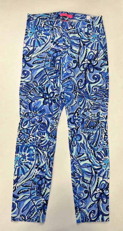 High-rise flare pants for vintage chic appeal -Pants Ankle By Lilly Pulitzer  Size: 4