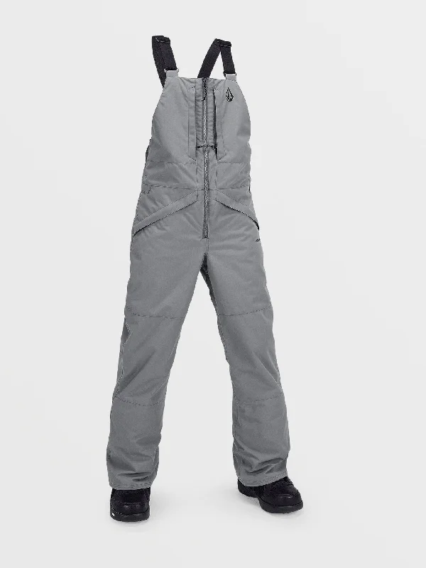 Kids Barkley Insulated Bib Overalls - Storm Grey