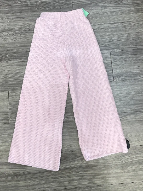 Soft jogger pants for relaxed weekend lounging -Pink Pants Lounge Clothes Mentor, Size Xs