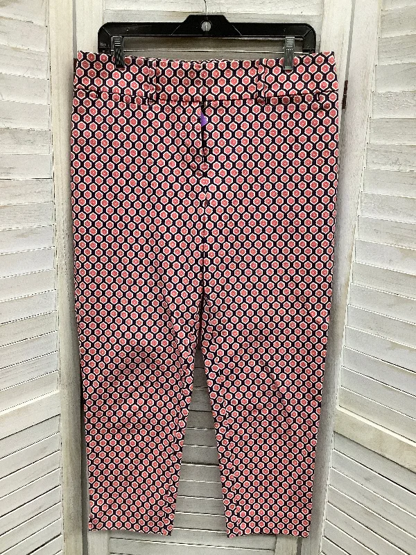 Lightweight culottes pants for summer fashion flair -Multi-colored Pants Chinos & Khakis Ann Taylor, Size 8