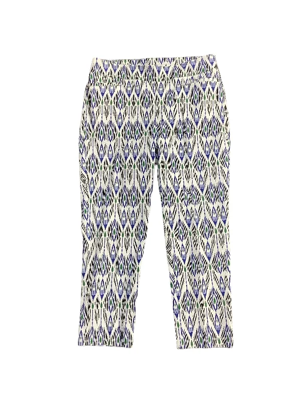 Flowy culottes pants for breezy summer style -Pants Cropped Chicos, Size 8