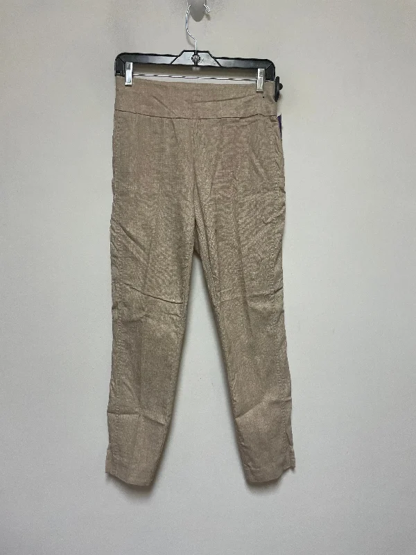 Pleated trousers pants for sophisticated gentleman charm -Tan Pants Other New York And Co, Size 8