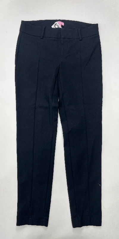 Multi-pocket pants for organized travel convenience -Black Pants Work/dress Lilly Pulitzer, Size 6