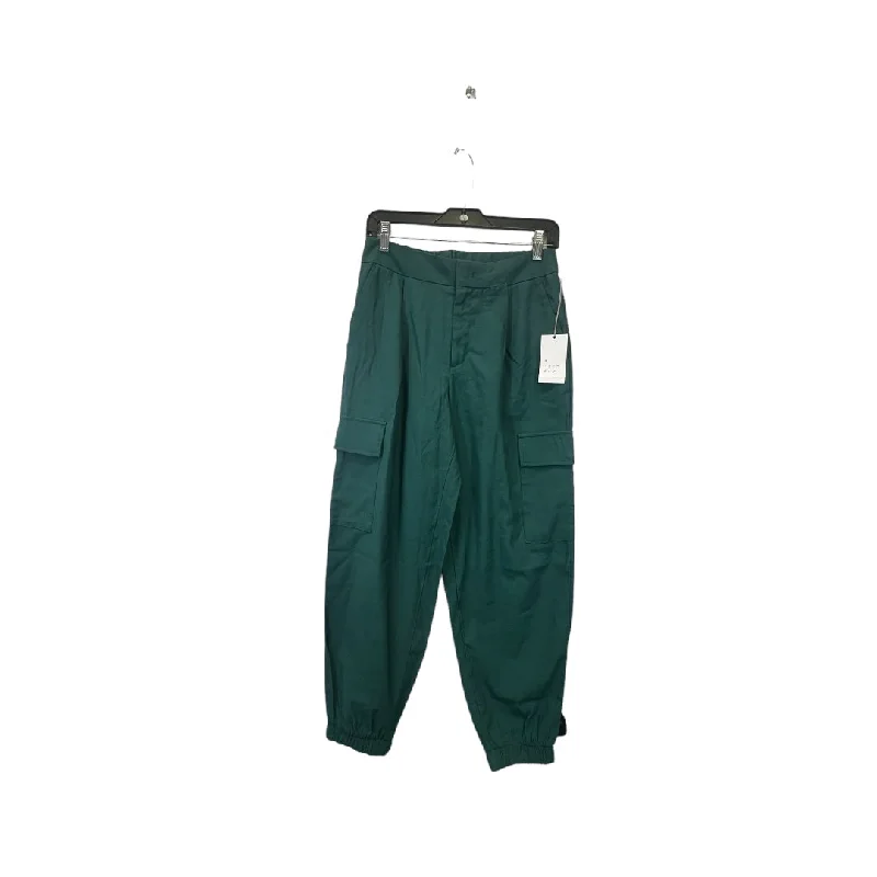 Eco-friendly hemp pants for sustainable clothing choices -Green Pants Cargo & Utility A New Day, Size 6