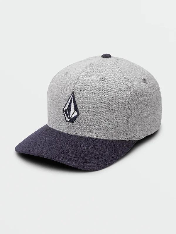 Full Stone Heather Flexfit® Hat - Navy Combo