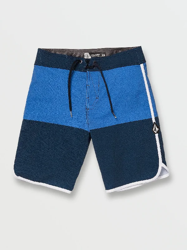 Big Boys Quarta Scallop Mod-Tech Trunks - Navy