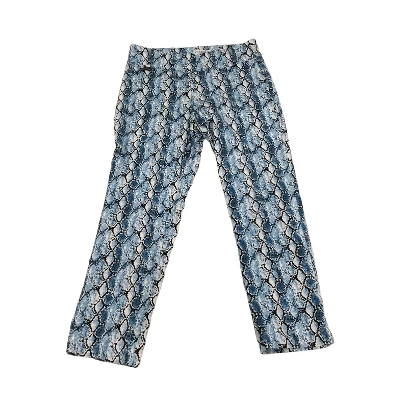 Relaxed cotton pants for breezy casual days -Pants Cropped By Peck And Peck  Size: 10