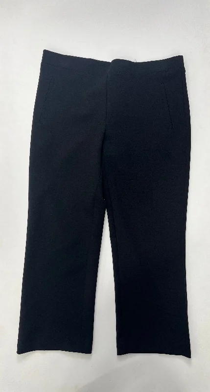 Elegant satin pants for formal dinner attire -Black Pants Work/dress Jules & Leopold, Size 8