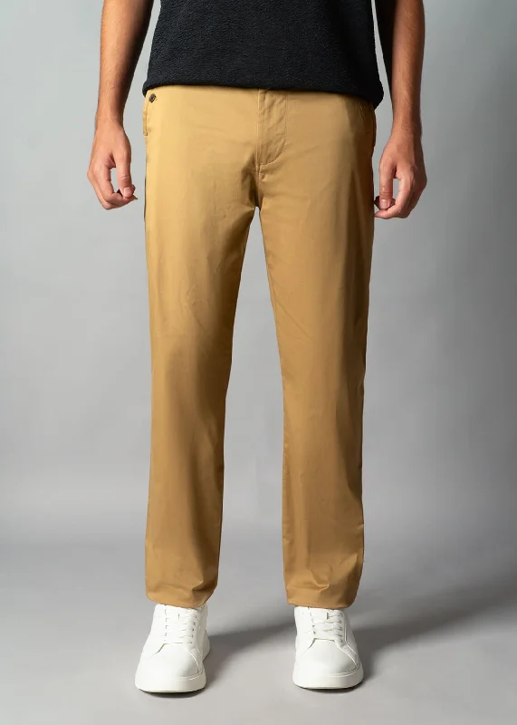 Classic wool pants for cold weather elegance -Run & Gun Fit: Drill Military Khai