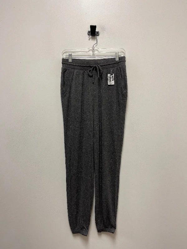 Stylish wide-leg pants for bold evening looks -Grey Pants Joggers Express, Size S