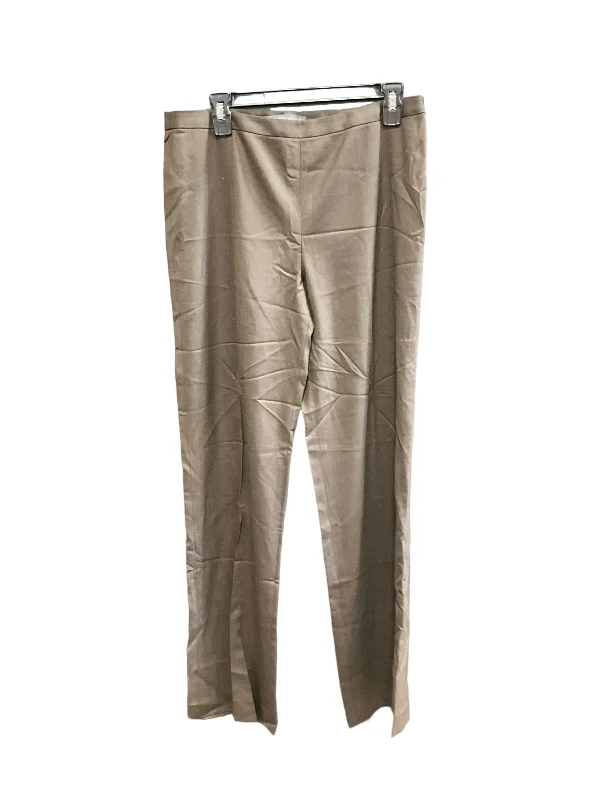 Durable cargo pants for outdoor hiking adventures -Brown Pants Dress Saks Fifth Avenue, Size 10