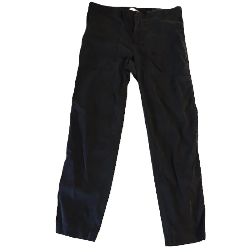 Classic straight-leg pants for versatile daily wear -Grey Pants Cargo & Utility By Lou And Grey, Size: Xs