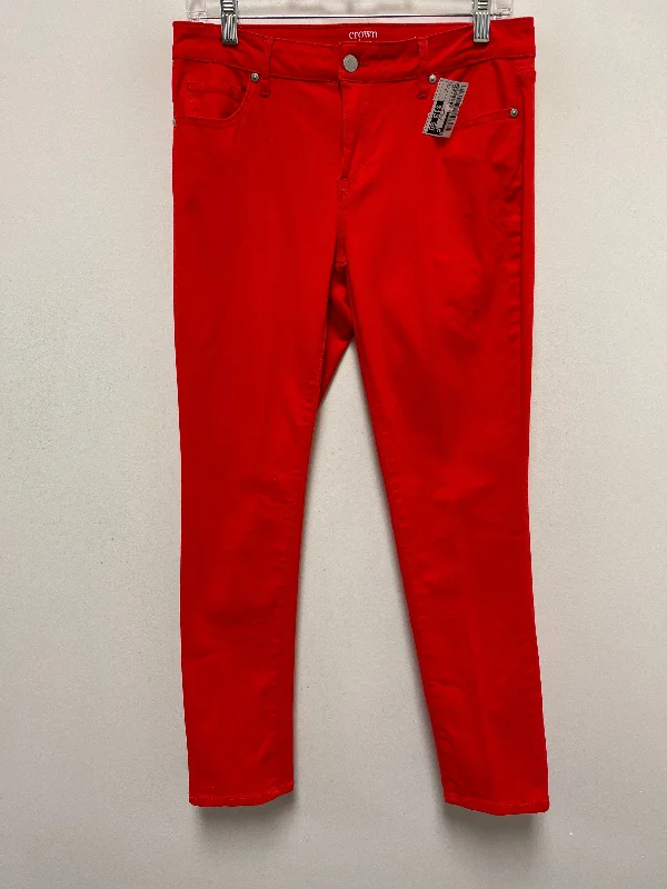 Insulated ski pants for alpine adventure warmth -Red Pants Other Crown And Ivy, Size 4