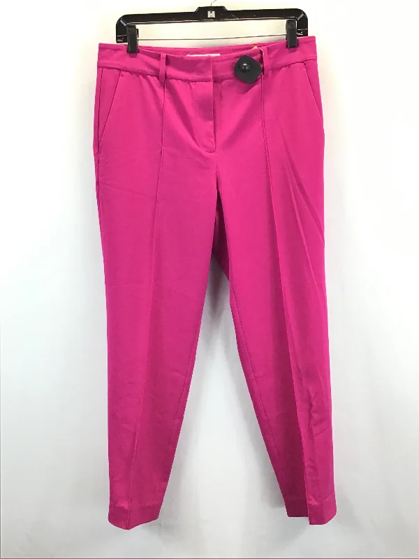 Durable cargo pants for outdoor hiking adventures -Pink Pants Dress Michael By Michael Kors, Size 8