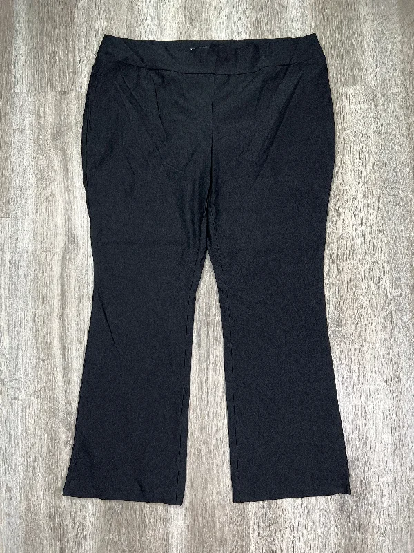 Heavy-duty ripstop pants for extreme hiking durability -Black Pants Other Maurices, Size 3x