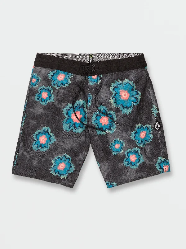 Medal Petal Stoney Trunks - Black