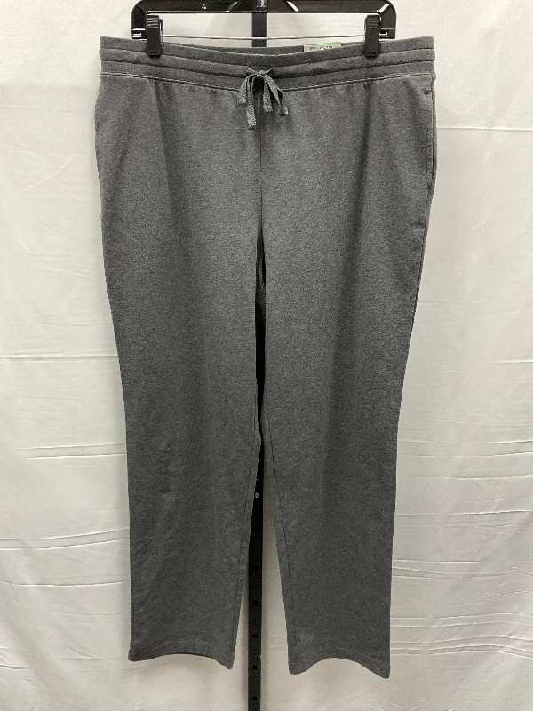 Lightweight cargo pants for summer camping trips -Pants Lounge By Karen Scott  Size: L