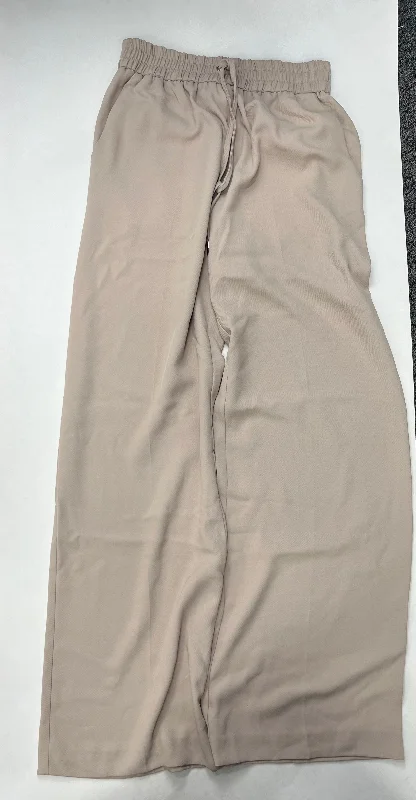 Classic khaki pants for timeless wardrobe staples -Beige Pants Work/dress River Island, Size 12