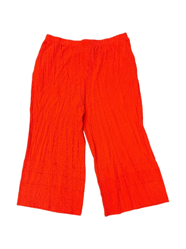 Bold patterned pants for standout fashion statements -Red Pants Lounge Nina Leonard, Size 24