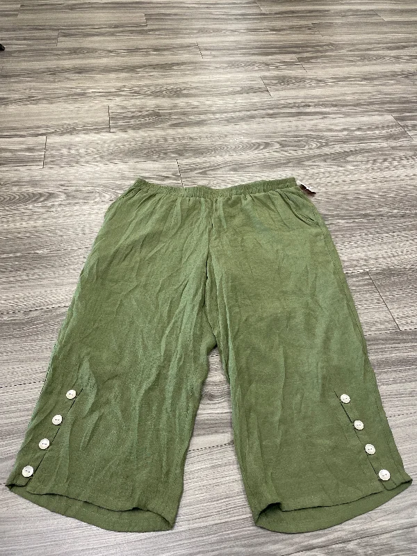 Soft stretch pants for all-day wear ease -Pants Cropped By Zac And Rachel  Size: 2x