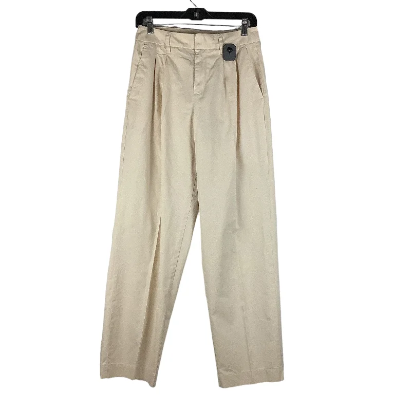 Cozy sweatpants pants for lazy Sunday mornings -Cream Pants Chinos & Khakis A New Day, Size 2