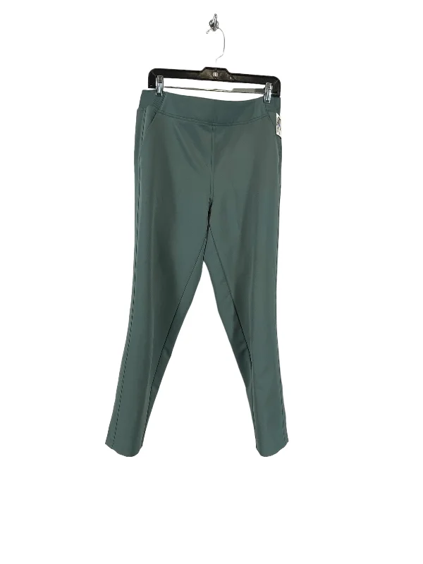 Classic straight-leg pants for versatile daily wear -Teal Pants Lounge 32 Degrees, Size M