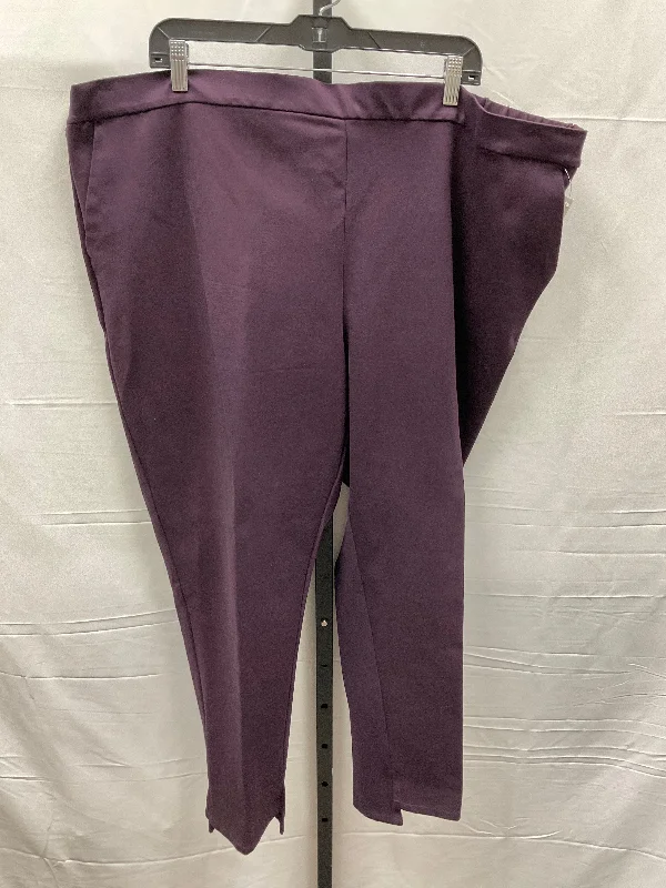 Stretch corduroy pants for cozy fall fashion -Pants Dress By Worthington  Size: 3x