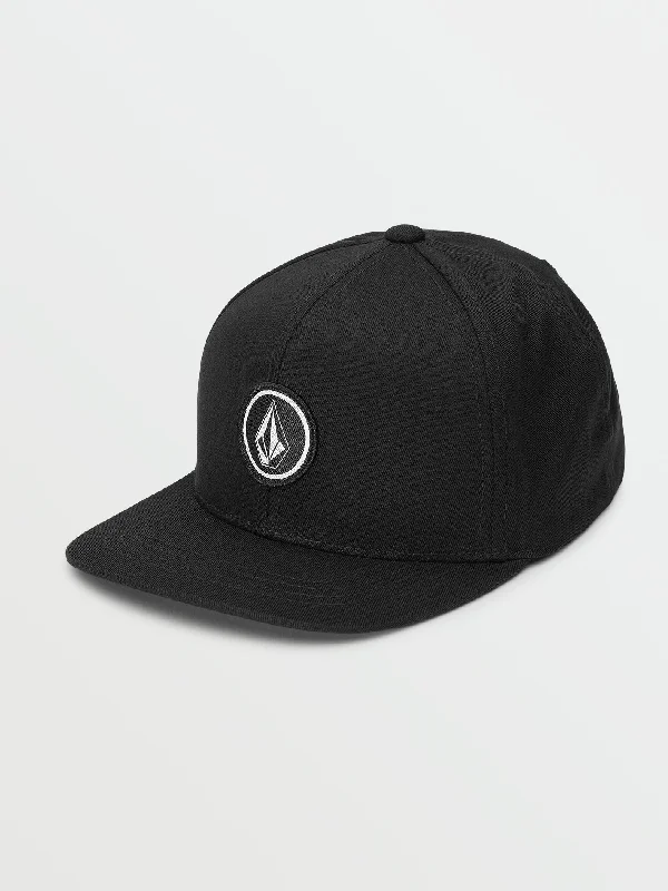 Little Boys Quarter Twill Hat - Black