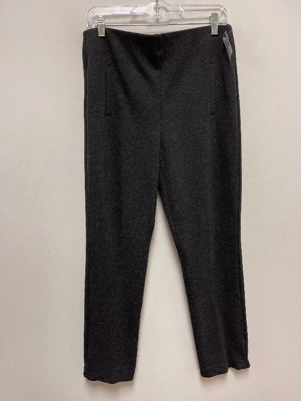 Tailored ankle pants for chic office outfits -Grey Pants Other Chicos, Size 8