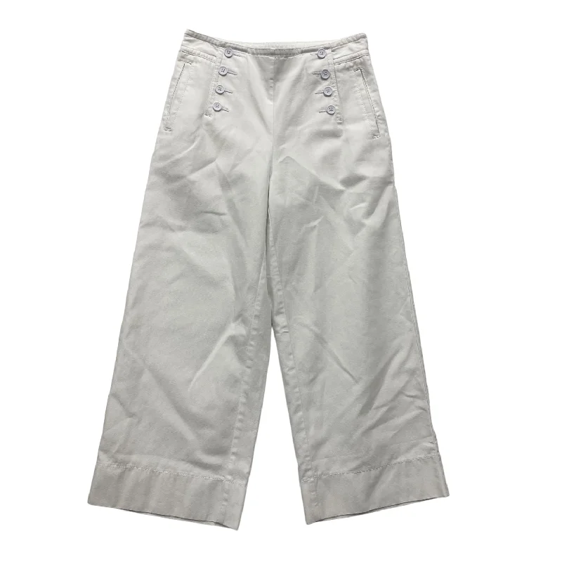 Durable twill pants for tough outdoor jobs -Pants Cropped By Talbots  Size: 4