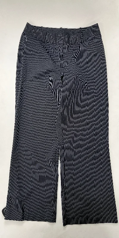 Designer jogger pants for upscale street style -Striped Pants Work/dress Worthington, Size 6