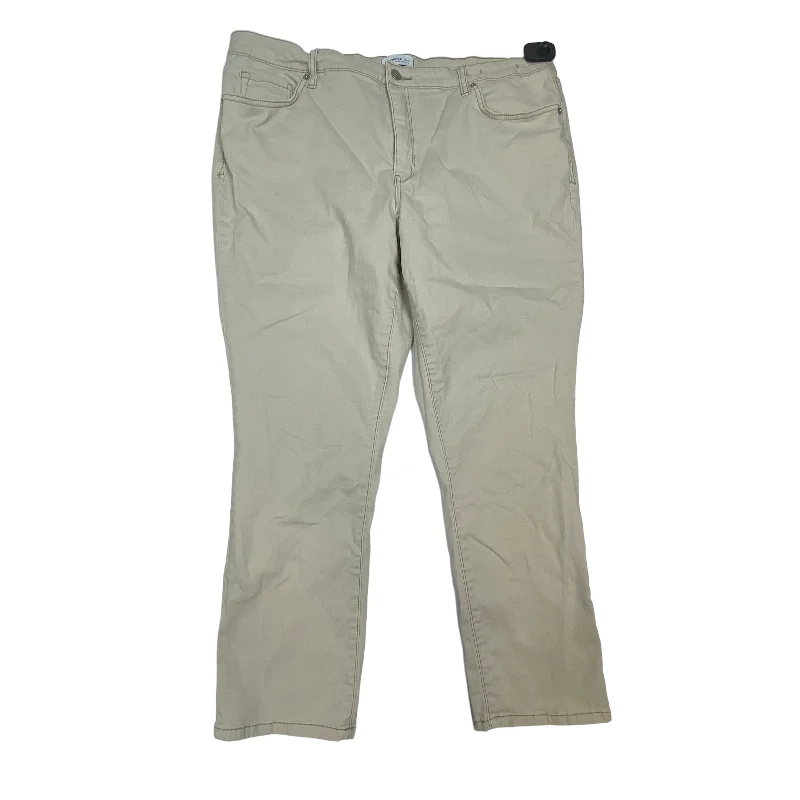 Weatherproof hiking pants for all-season trail use -Pants Chinos & Khakis By Crown And Ivy  Size: 16