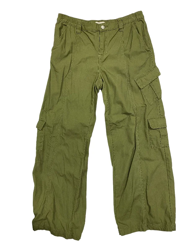 Durable twill pants for tough outdoor jobs -Green Pants Cargo & Utility Pacsun, Size L